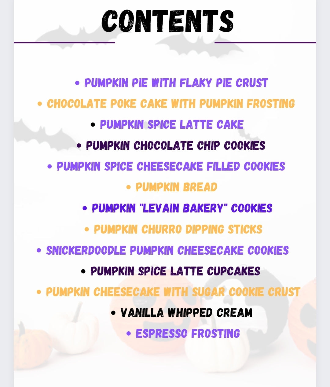 Keto Halloween Sweet treats digital cookbook