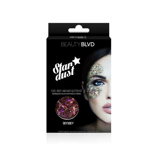 Beauty Blvd Odyssey

STARDUST FACE, BODY AND HAIR GLITTER KIT