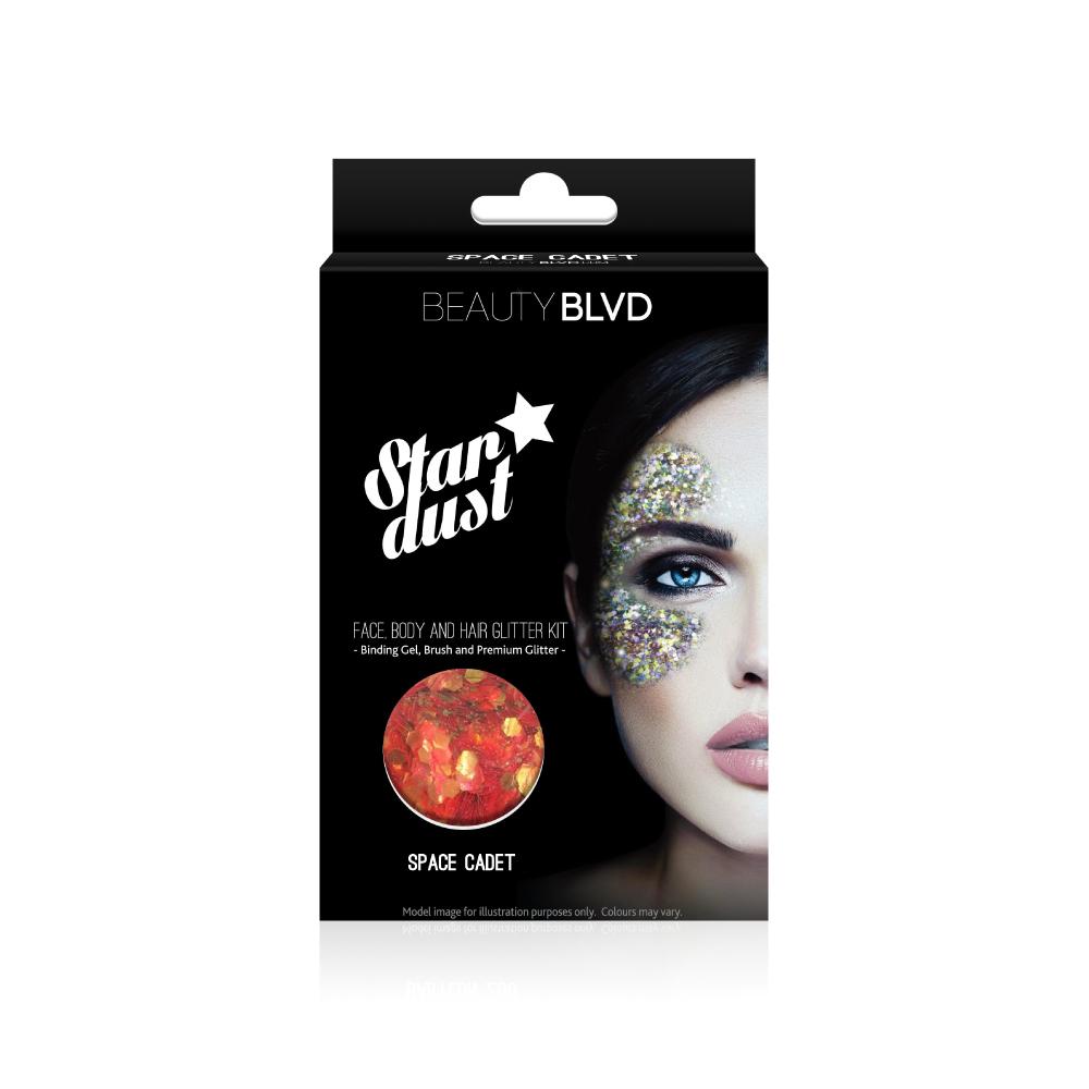 Beauty Blvd Space Cadet
stardust face, Body And Hair Glitter Kit