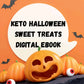 Keto Halloween Sweet treats digital cookbook